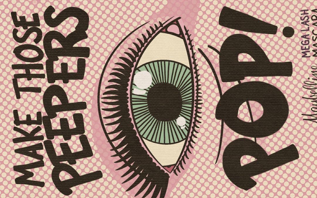 Make those peepers POP! (weird art practice)