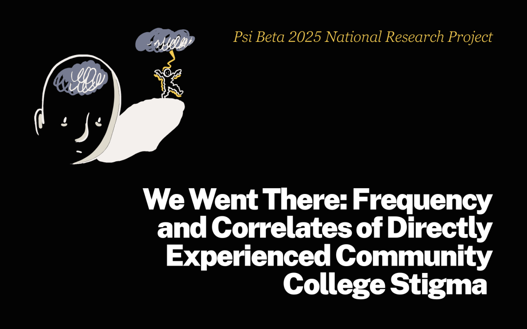 Psi Beta Stigma Research at QCC